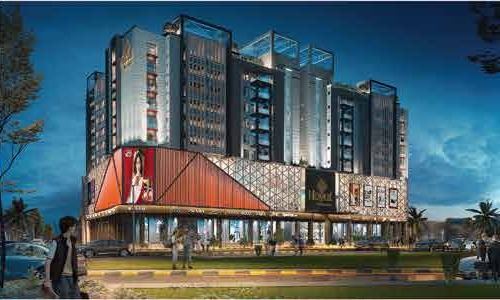 Shopping mall render